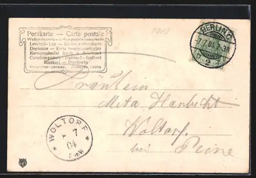 AK Berlin-Tiergarten, Rolandbrunnen