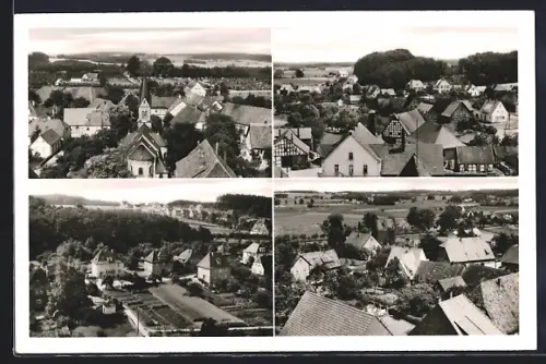 AK Schledehausen / Bissendorf, Ortsansicht aus der Vogelschau