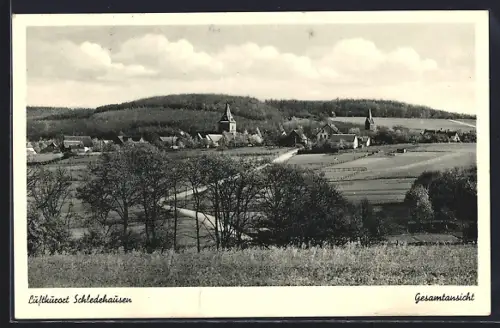 AK Schledehausen / Bissendorf, Gesamtansicht
