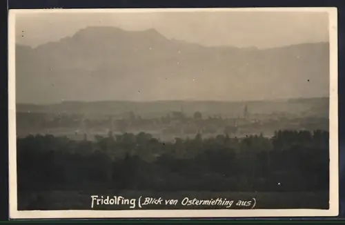 AK Fridolfing, Blick von Ostermiething aus