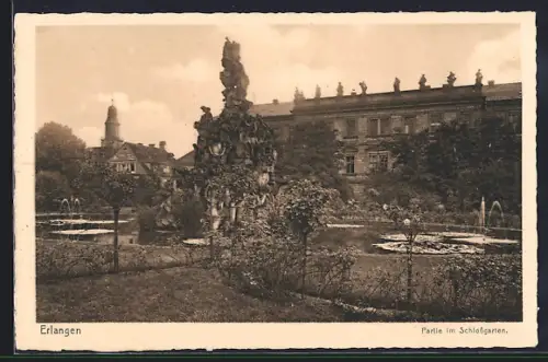 AK Erlangen, Partie im Schlossgarten