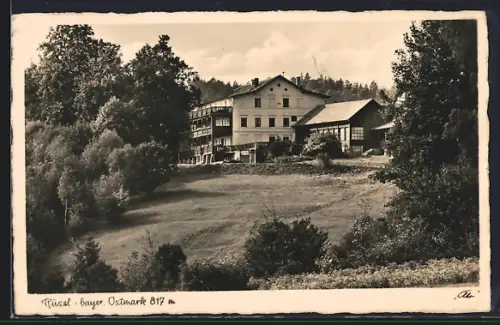 AK Rusel /bayer. Ostmark, Sanatorium Haus Rusel