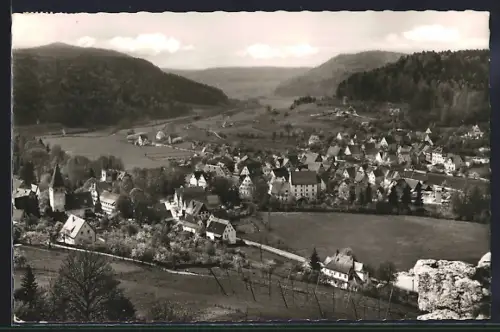 AK Vorra an der Pegnitz, Ortsansicht aus der Vogelschau