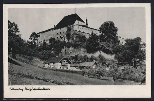 AK Tittmoning, Burg, Schullandheim
