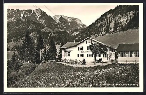 AK Oberstdorf, Gasthaus und Café Kühberg