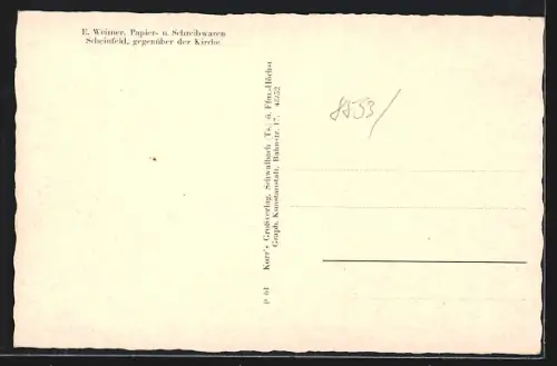 AK Scheinfeld, Schloss