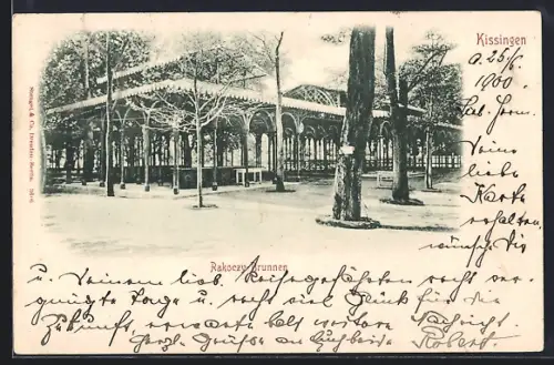 AK Kissingen, Rakoczy-Brunnen