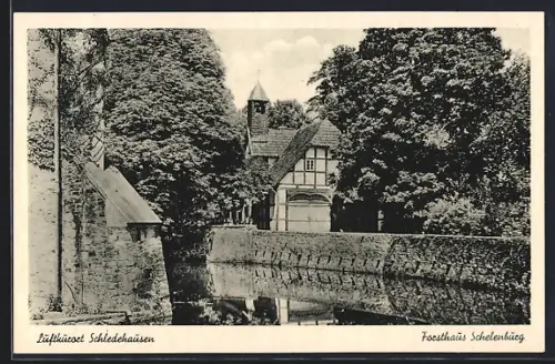 AK Schledehausen / Bissendorf, Forsthaus Schelenburg