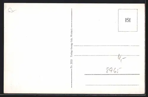 AK Wertach i. Bayr. Allgäu, Ortsansicht mit Eleggerhöhe