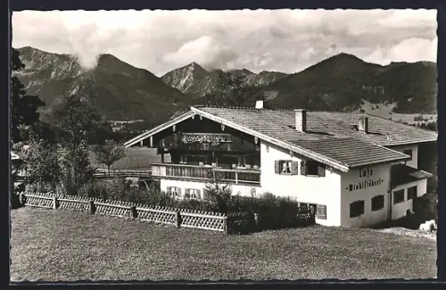 AK Winkl / Fischbachau, Café Winklstüberl, Inh. Sepp und Thekla Mairhofer