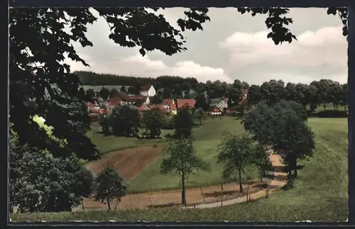 AK Heinersreuth /Enchenreuth, Ortsansicht, Pension Flügel