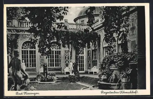 AK Bad Kissingen, Regentenbau, Schmuckhof