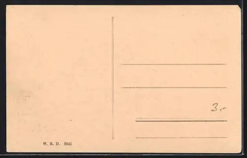 AK München, Ortsansicht über den Dächern