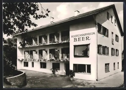 AK Bad Tölz /Obb., Kursanatorium Beer in der Bruckfeldstrasse 3