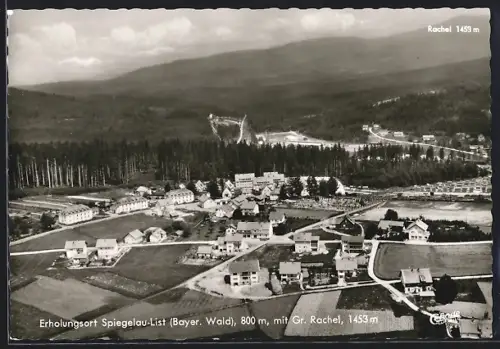 AK Spiegelau-List /Bayer. Wald, Totalansicht mit dem Gr. Rachel