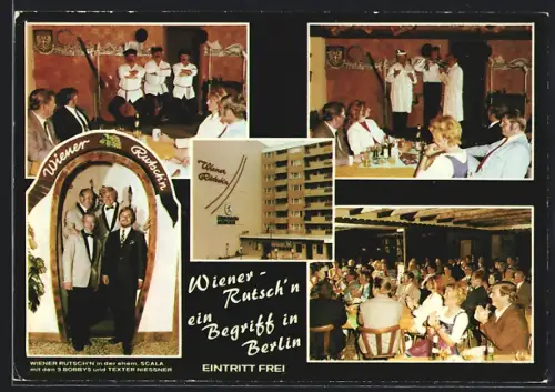 AK Berlin-Schöneberg, Restaurant Wiener Rutsch'n, Martin-Luther-Strasse 18