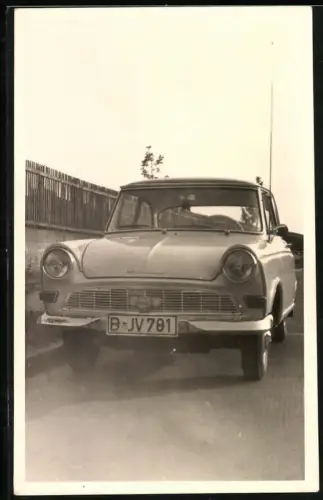 Fotografie Auto DKW - Junior, PKW mit Kennzeichen Berlin