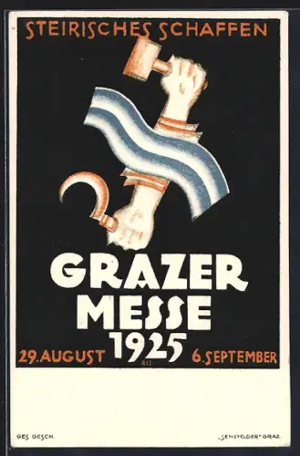AK Graz, Steirisches Schaffen, Grazer Messe 1925