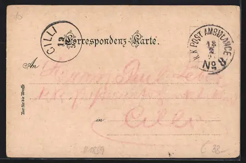 Lithographie Kalwang /Steiermark, St. Sebastians Wallfahrtskirche