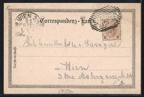 AK Altenberg an der Rax, Perl`s Gasthof und Totalansicht, Wald-Passepartout