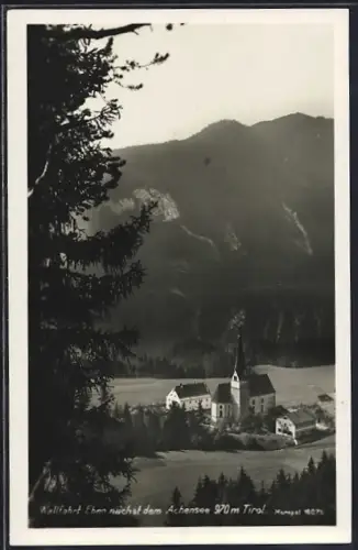 AK Eben /Achensee, Teilansicht mit Kirche