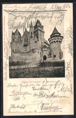AK Kreuzenstein bei Korneuburg, Schloss Kreuzenstein