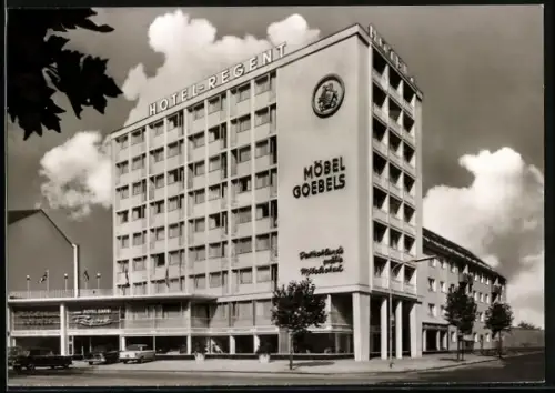 AK Köln-Ehrenfeld, Hotel Regent, Melatengürtel 15