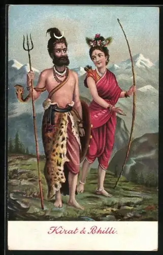 AK Kirata & Bhilii, zwei Götter als Jäger
