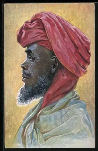 AK Araber aus Ostafrika, Deutsche Kolonien