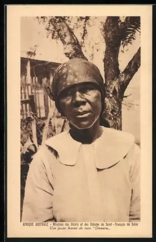 AK afrikanische Volkstypen, Une jeune femme de race Damara