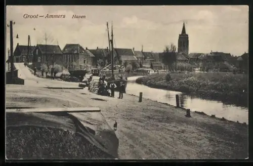 AK Groot-Ammers, Haven, Panorama