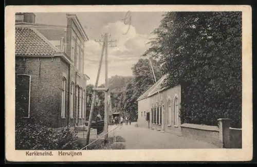 AK Herwijnen, Kerkeneind, Panorama