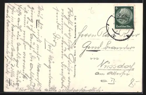 AK Perg, Partie in der Linzerstrasse