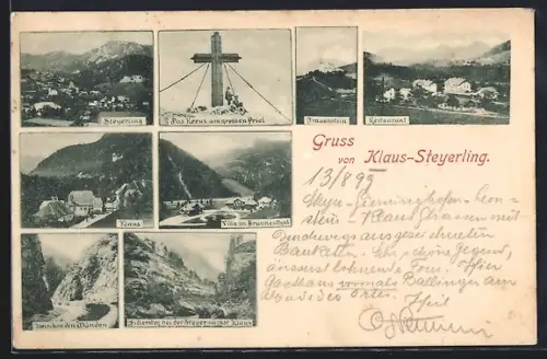 AK Klaus-Steyerling, Villa im Brunnenthal, Restaurant, Frauenstein