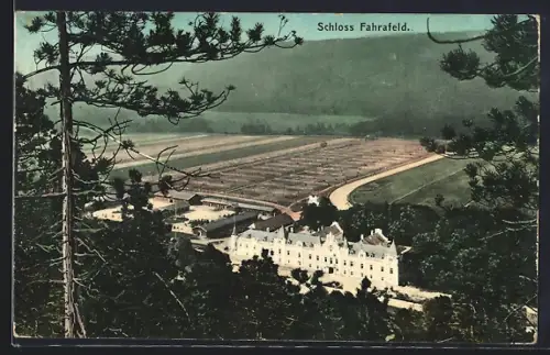 AK Fahrafeld, Durchblick auf das Schloss