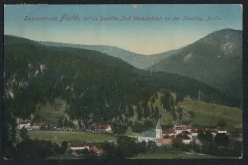 AK Furth bei Weissenbach, Ortsansicht mit Bergpanorama