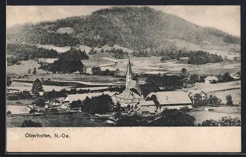 AK Oberhofen / N.Oe., Gesamtansicht