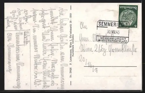 AK Semmering, Sanatorium vorm Vecsey