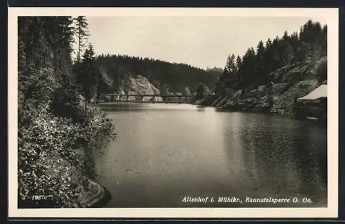 AK Altenhof /Mühlkr., An der Rannatalsperre