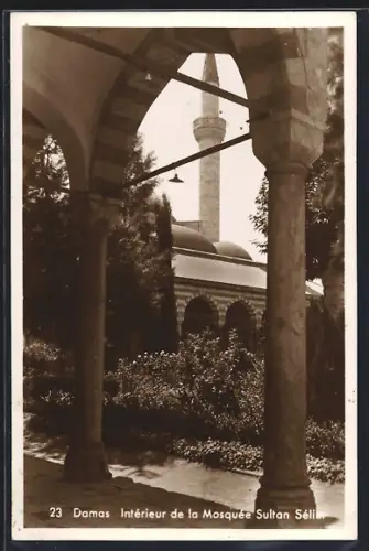 AK Damas, Interieur de la Mosquee Sultan Sélim