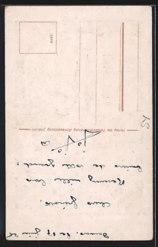 Künstler-AK Damaskus, Blick auf die Selimije