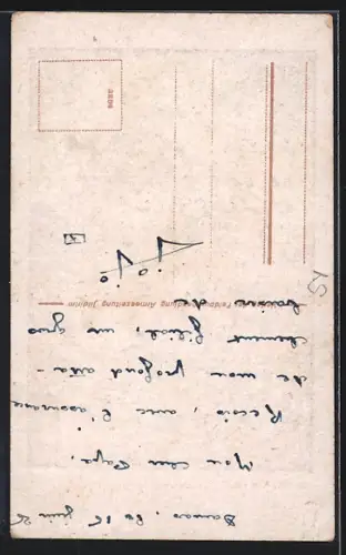 Künstler-AK Damaskus, Sinanije-Moschee