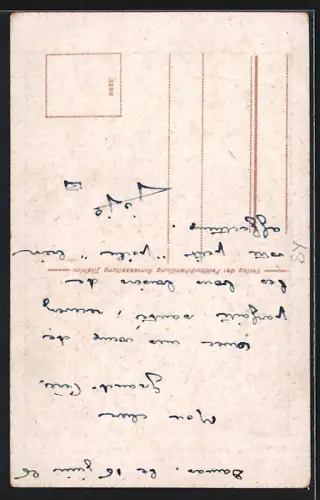 Künstler-AK Damaskus, Moschee an der Selachijestrasse