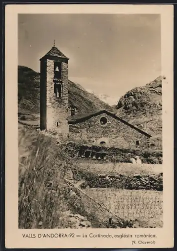 AK La Cortinada /Valls d`Andorra, Església romànica