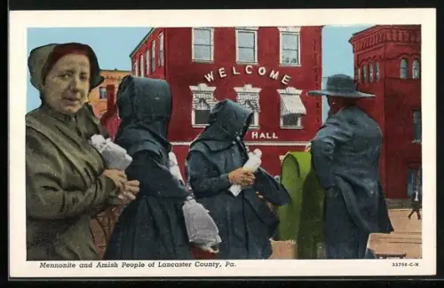 AK Lancaster, Mennonite and Amish People of Lancaster County