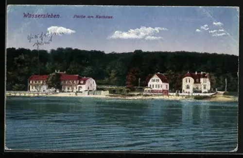 AK Wassersleben, Partie am Kurhaus