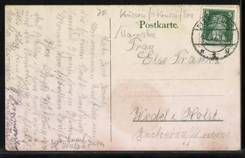 AK Wassersleben, Partie am Kurhaus