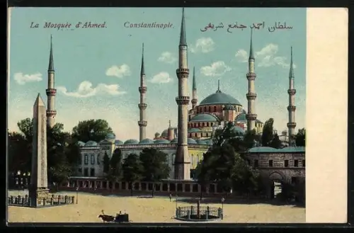 AK Constantinople, La Mosquée d'Ahmed