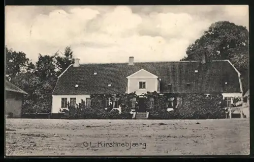 AK Gl. Kirstinebjaerg, Partie am Herrenhaus