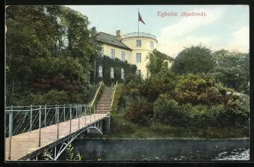 AK Egholm /Sjaelland, Gebäudeansicht